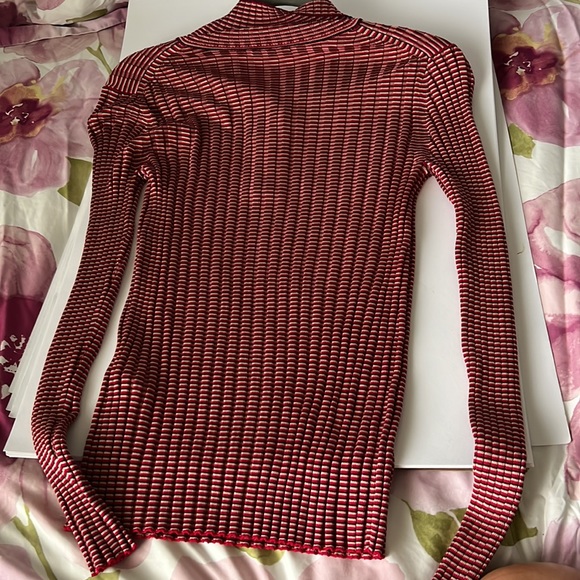 Reiss Burgundy Sweater - Picture 2 of 5